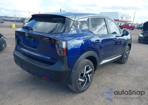 2025 Nissan Kicks Sv Fwd из США, поврежденный, VIN 3N8AP6CA4SL318382